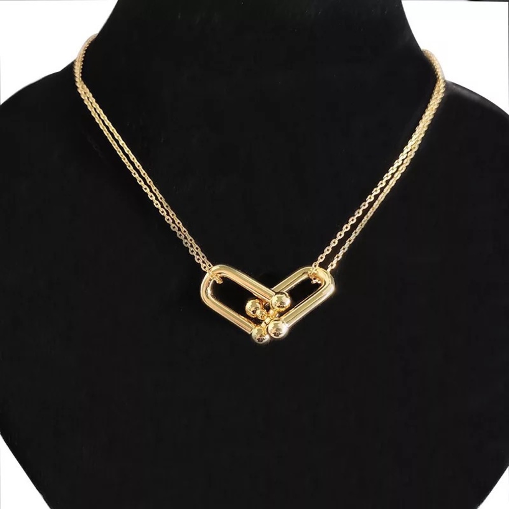 Stainless Steel Lock Necklace